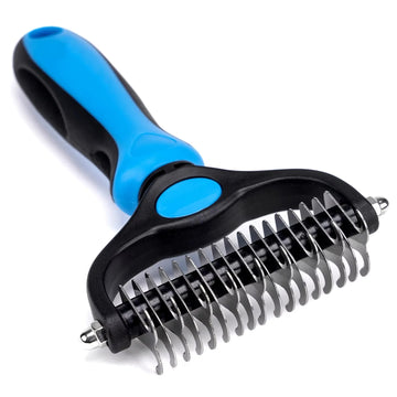 USPetShop Pet Hair Dematting Comb for Dogs & Cats