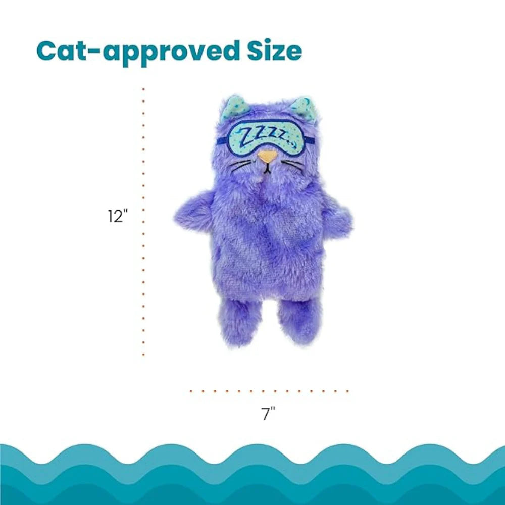 Ultimate Calming Cat Pillow Anxiety Relief Toy, Soft Plush Toy for Relaxation & Sleep, Anxiety Relief Snuggle Pillow & Warm Companion