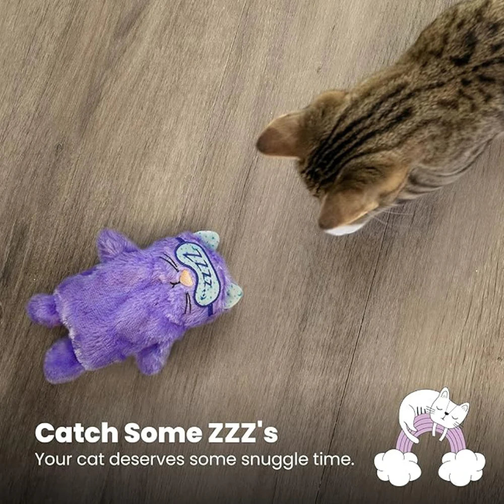 Ultimate Calming Cat Pillow Anxiety Relief Toy, Soft Plush Toy for Relaxation & Sleep, Anxiety Relief Snuggle Pillow & Warm Companion