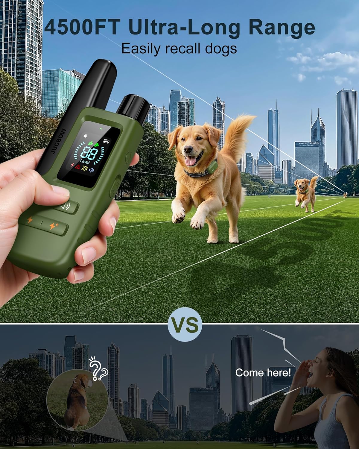 UltraRange Dog Training Collar with Remote