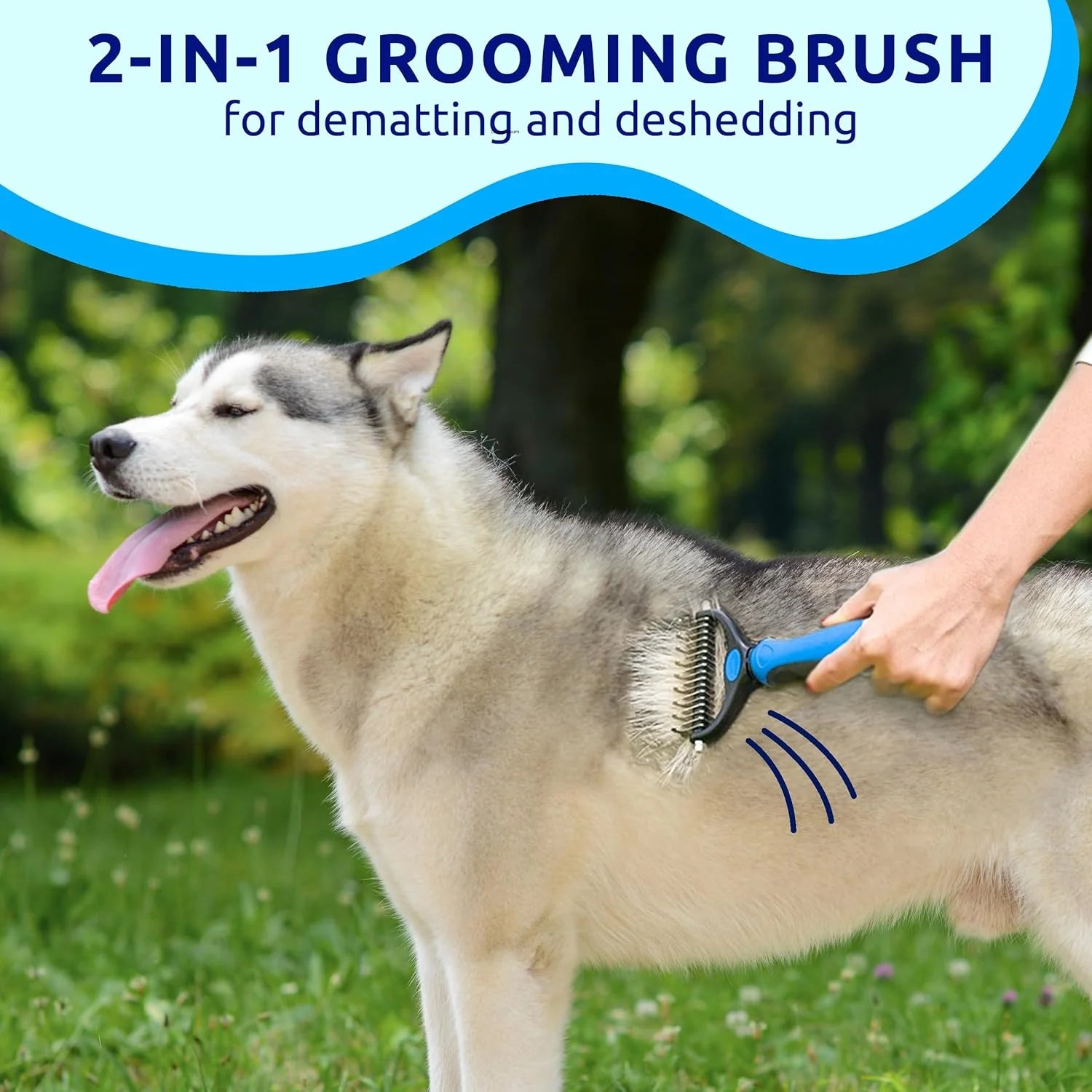 USPetShop Pet Hair Dematting Comb for Dogs & Cats