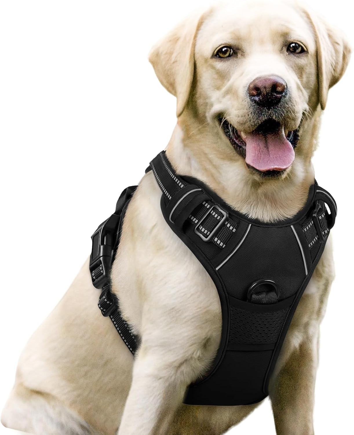 No-Pull Adjustable Dog Harness with Reflective Straps