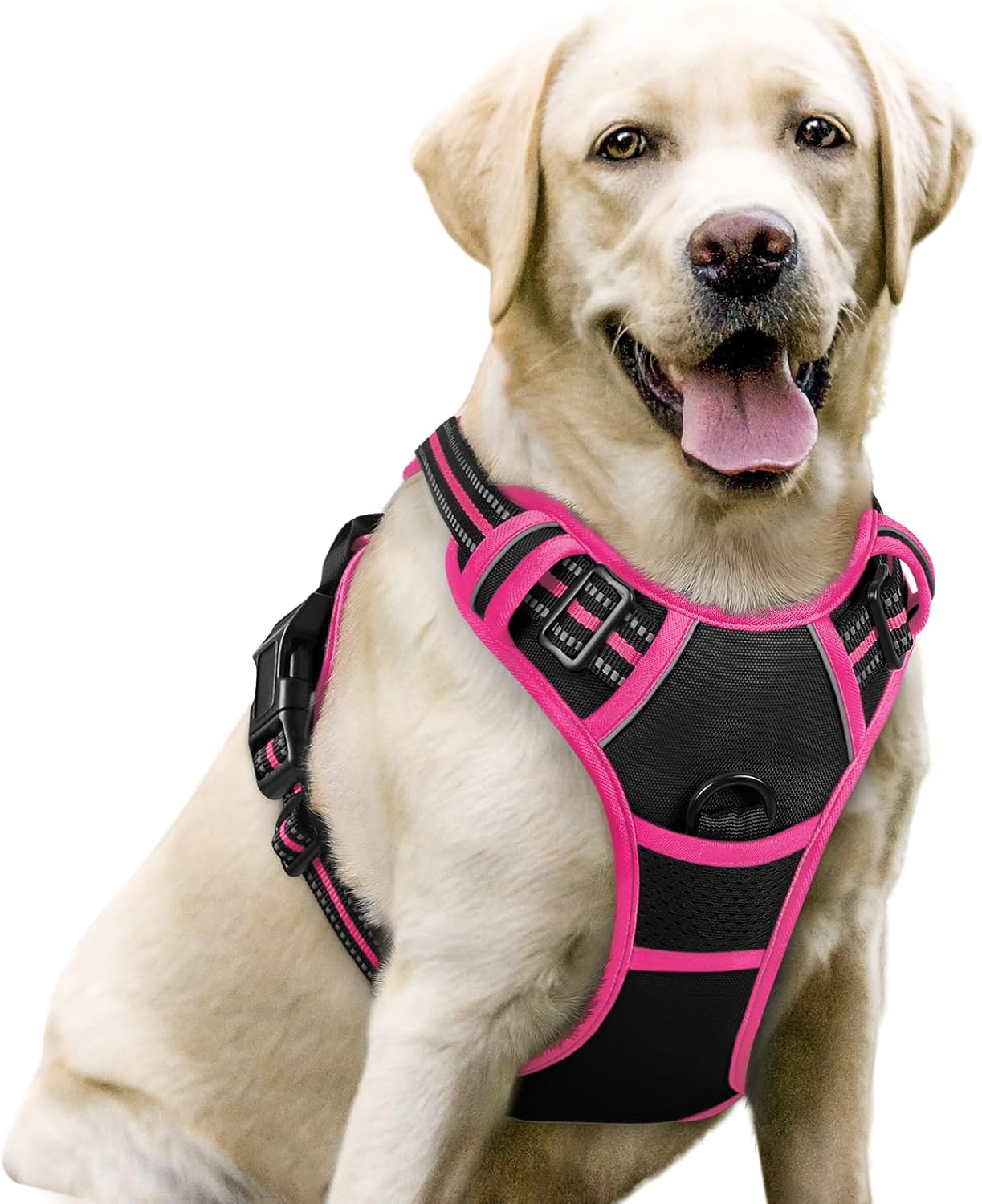 No-Pull Adjustable Dog Harness with Reflective Straps